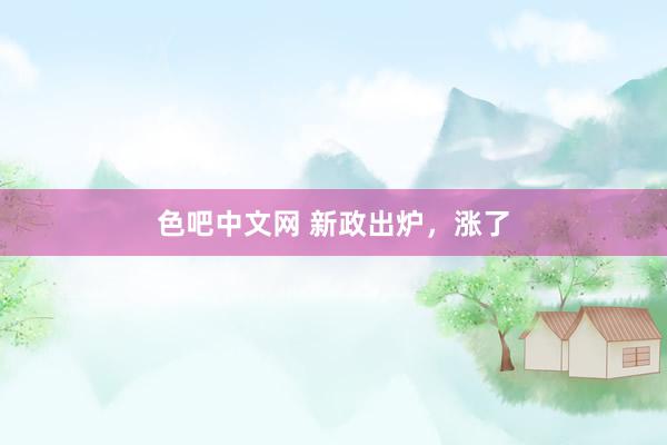 色吧中文网 新政出炉，涨了