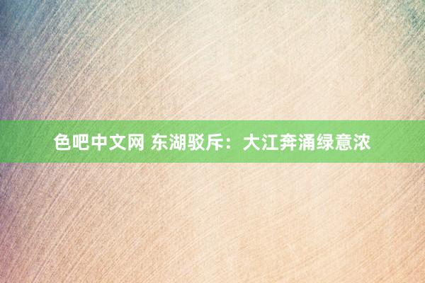 色吧中文网 东湖驳斥：大江奔涌绿意浓